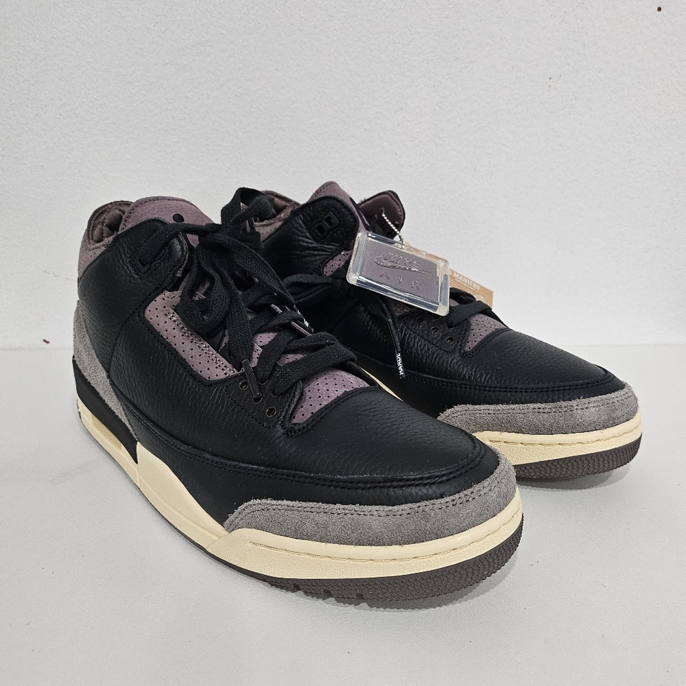 A Ma Maniére x Air Jordan 3 Retro Black Violet Ore WYWS MENS SIZE 13